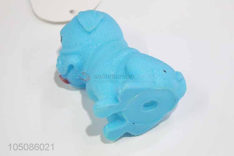 New products vinyl dog shape toy for pet