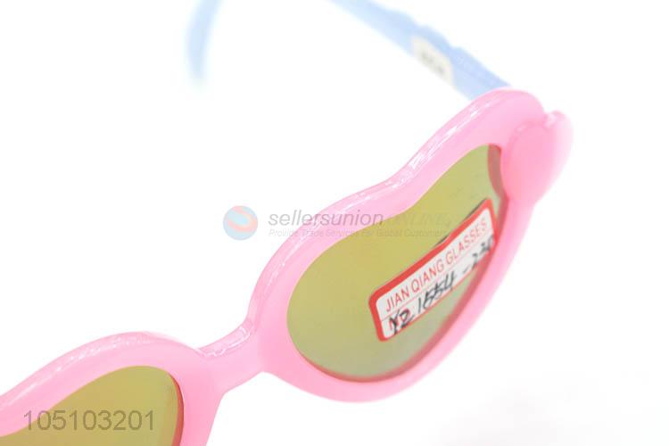 Best Sale Love Frame Summer Sun Glasses for Kids