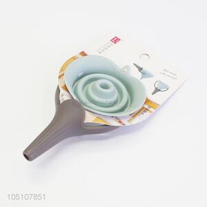 Latest Design Silicone Funnel Foldable Silicone Rubber Funnel