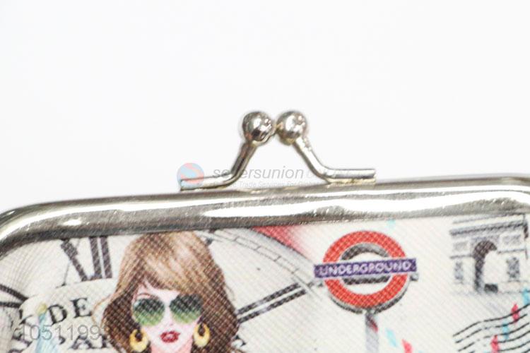 Coin Purse London Landscape Printed Coin Wallet Coin Bag for Promotion