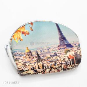 Promotional Gift Eiffel Tower Pattern Coin Purse Wallet