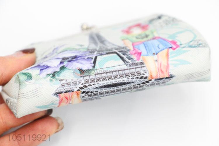 Fashion Style Eiffel Tower Pattern Coin Purse for Ladies