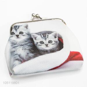 Hot Sale Cute Cat Pattern Coin Purse for Ladies