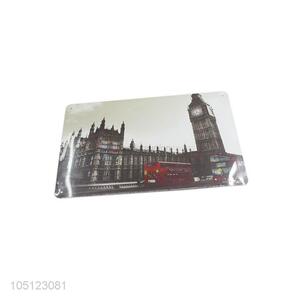 Direct Price Tinplate Painting Signs for Exhibition Museum Decor