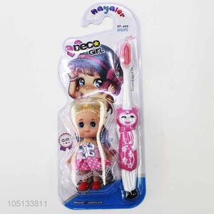 Bottom Price Children Toothbrush with Toy Set