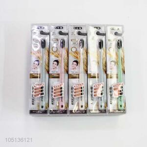 Wholesale promotional plastic adult toothbrush for home use