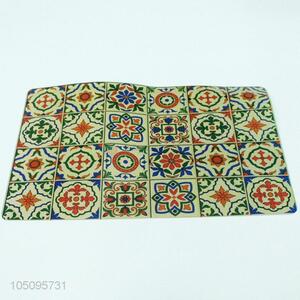 Square Shaped Vintage Pattern Plastic Placemat