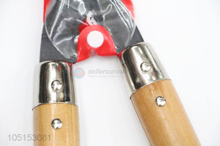 Portable Wooden Handle Gardening Pruning Tools Practical Garden Scissors