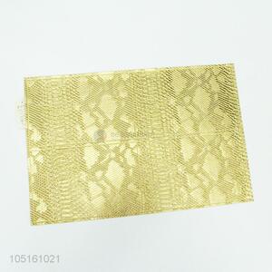 Bottom price snake skin patter placemat