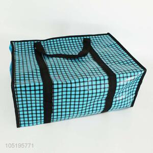 Blue Color PVC Big Shopping Bag