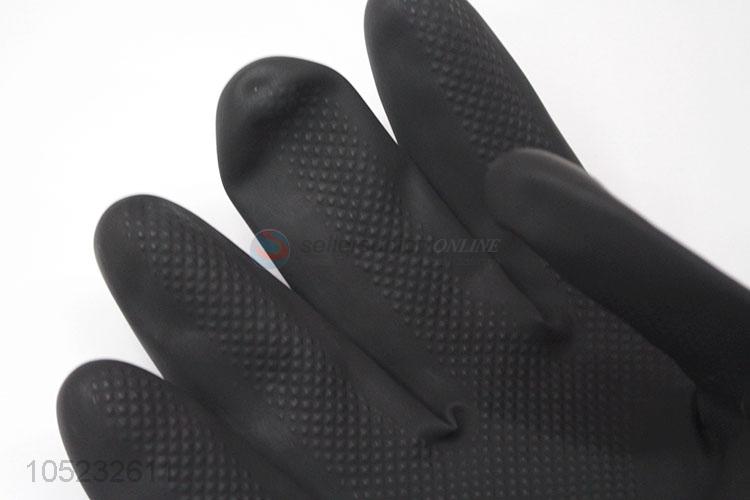 Popular Black Industrial Gloves Latex Gloves