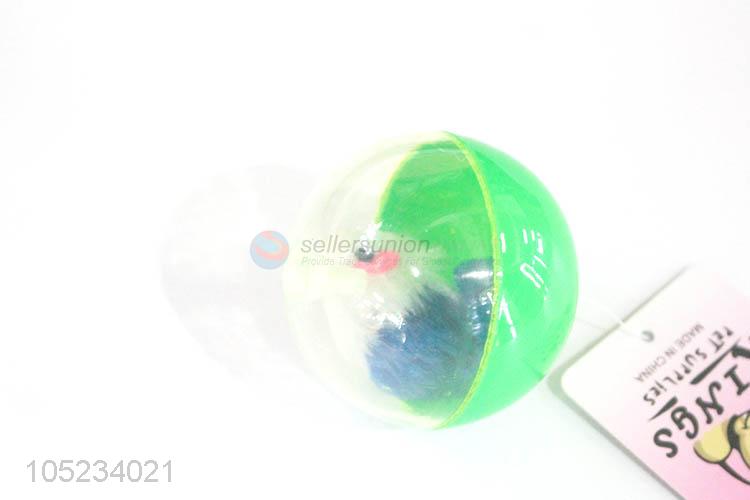 Cheap wholesale dog toy ball inner with mouse