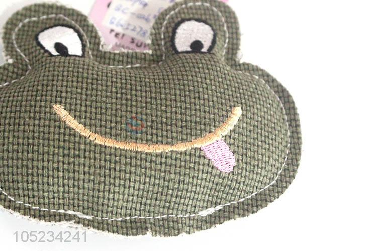 Latest design frog shape dog toy pet toy