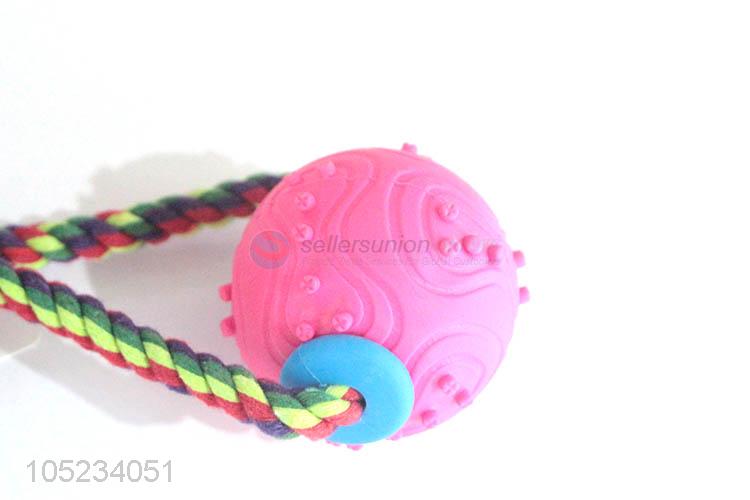 Factory wholesale knot dog rope chew toy