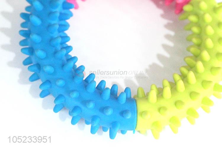 Direct factory spine loop shape dog toy pet toy