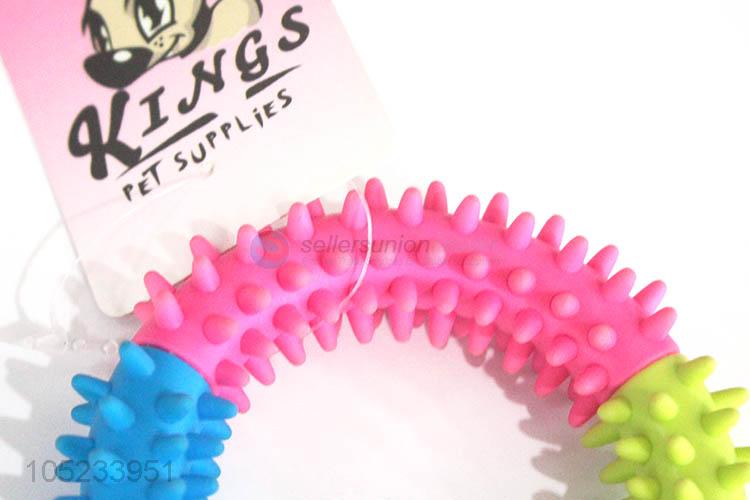 Direct factory spine loop shape dog toy pet toy