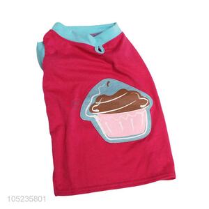 Factory Promotional Cartoon Pet <em>Dog</em> <em>Clothes</em> Soft Summer T-shirt