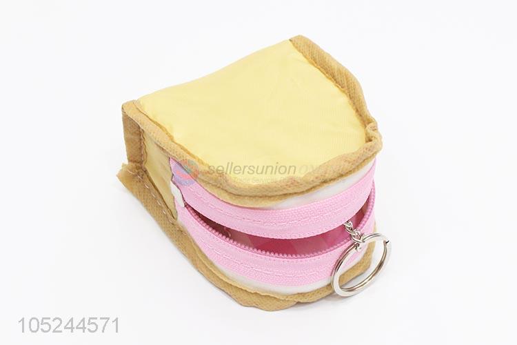 Factory supply mini pu printed coin wallet