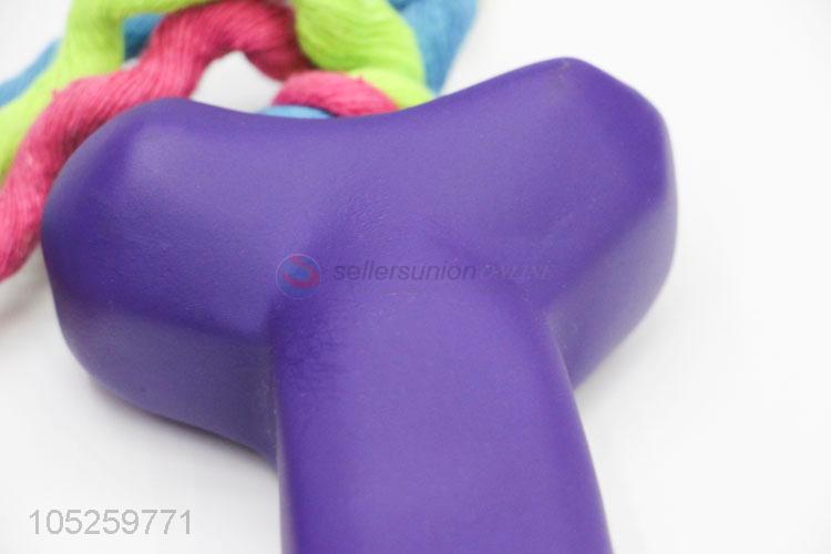 Factory Price Purple Bone Toy for Pet