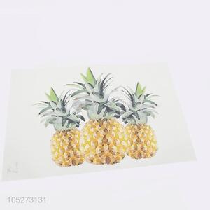 Colorful Pineapple Pattern Slip-Resistant Pad Tableware Pad