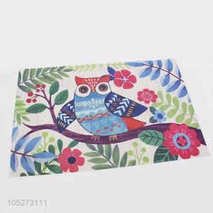 Latest Design Owl Pattern Bowl Pad Coasters Waterproof Table Pad