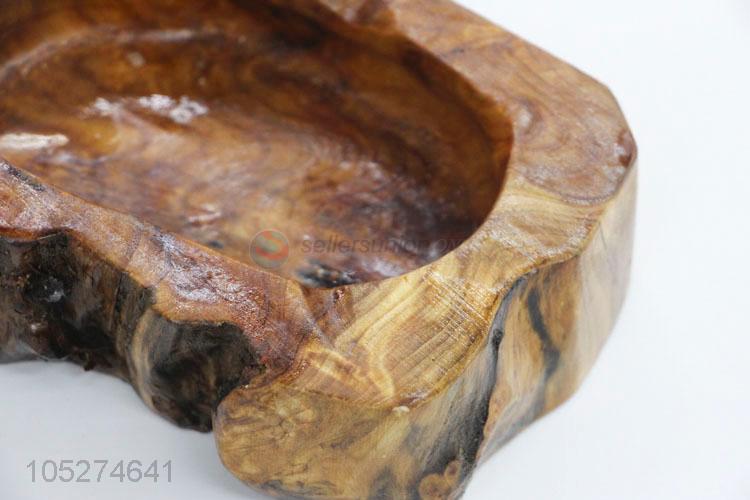 Fashion Design Wooden Ash Holder Smoke Cigarette Ashtray