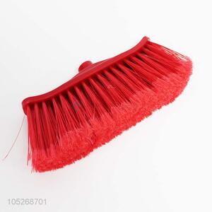 Bottom price durable red plastic broom head