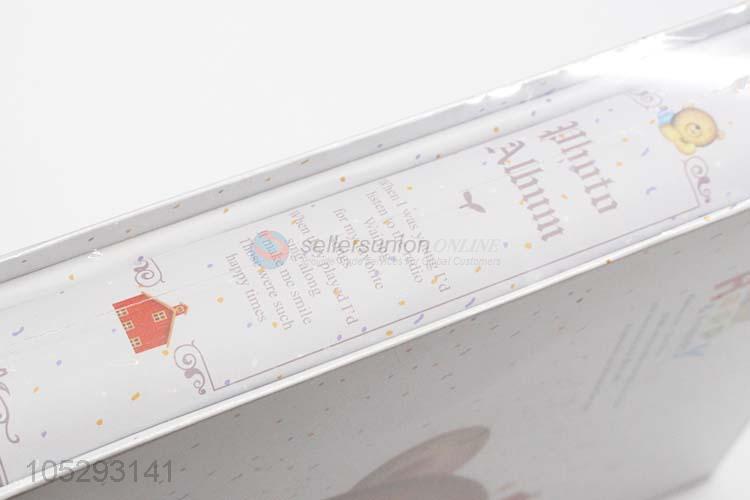 New Design Custom Wedding Cute Photo Album with Transparent Inside Pages