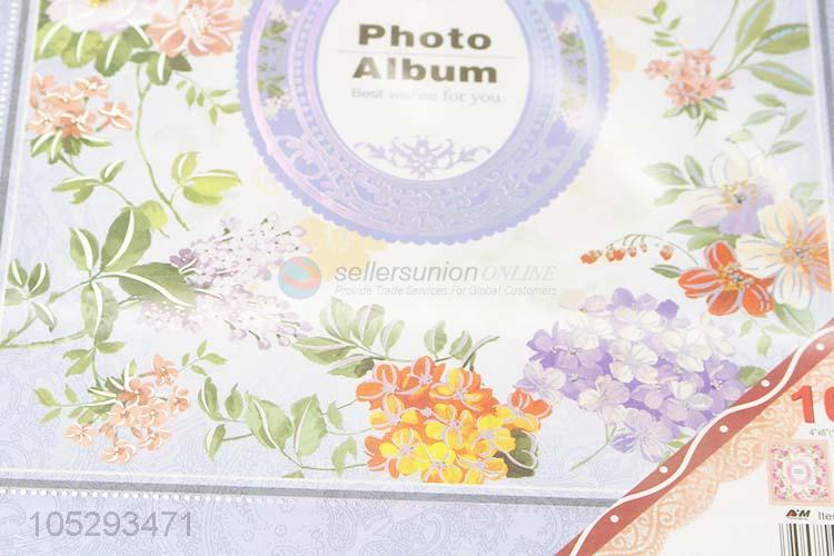 Simple Style Wedding Photo Album Photo Storage with Transparent Inside Pages