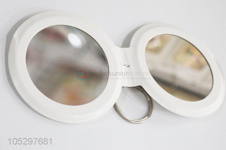 Low price small printed cosmetic mirror pocket mirror