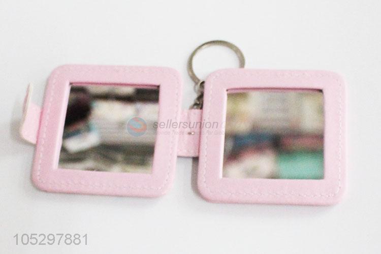 Cheap high quality small printed cosmetic mirror pocket mirror