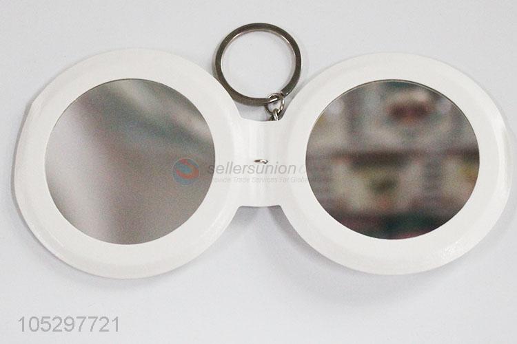 Direct factory small printed cosmetic mirror pocket mirror