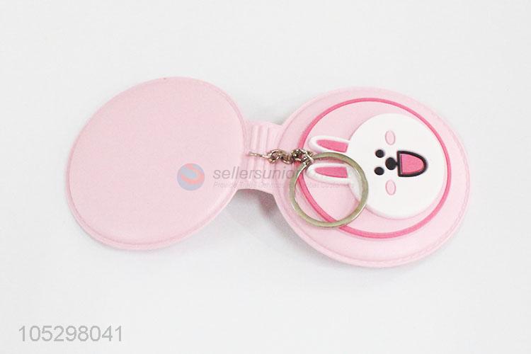 China branded small printed cosmetic mirror pocket mirror