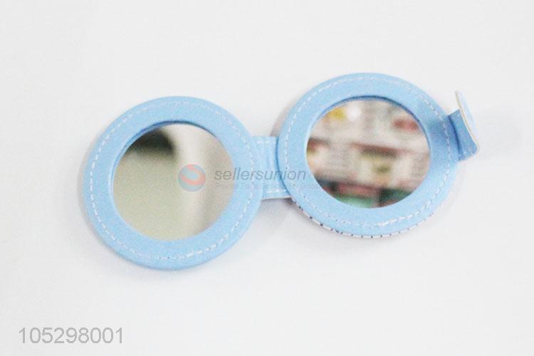 Bottom price small printed cosmetic mirror pocket mirror