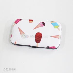 Factory supply small printed cosmetic mirror pocket mirror