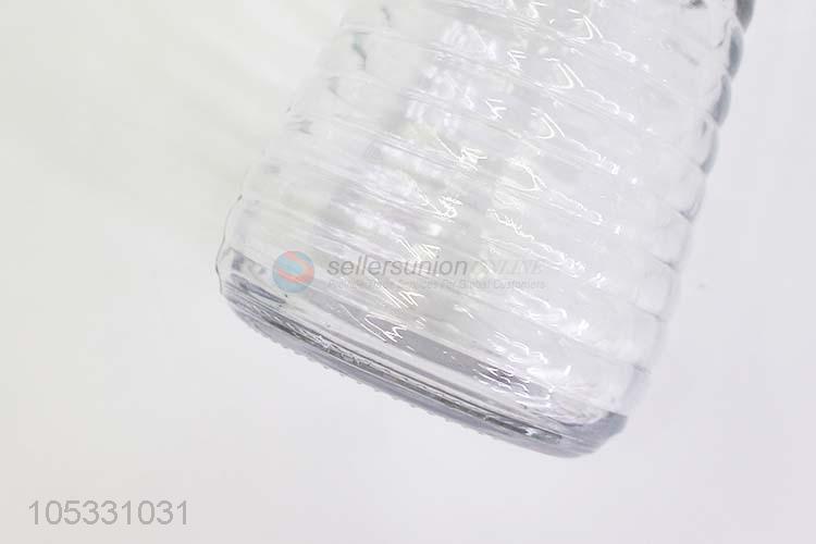 High Quality Drinking 1000ml Glass Soda Water Bottle with Llid