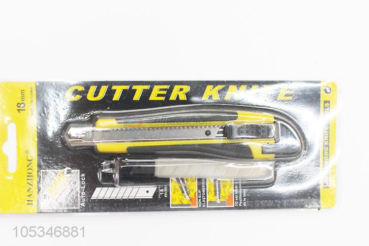 New Design Positive Retractable Utility Knife Best Cutter Knife