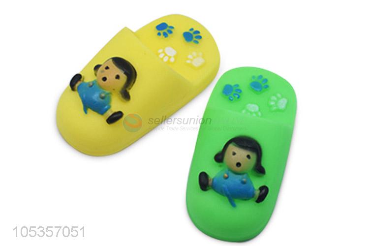 Creative Design Slipper Shape Sound Toys Popular Pet Toys