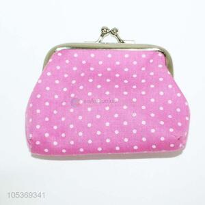 Wholesale Custom Popular Mini Style Dotted Wallet Coin Purse