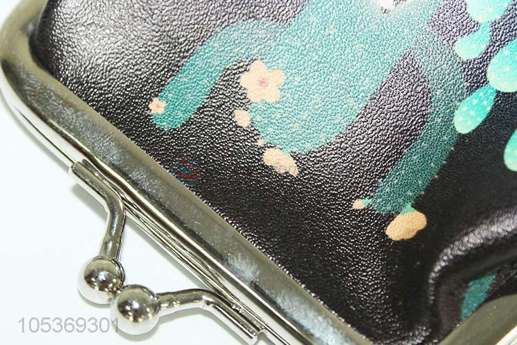 Pretty Cute Mini Fashion Cartoon Printed PU Leather Clutch Coin Purse