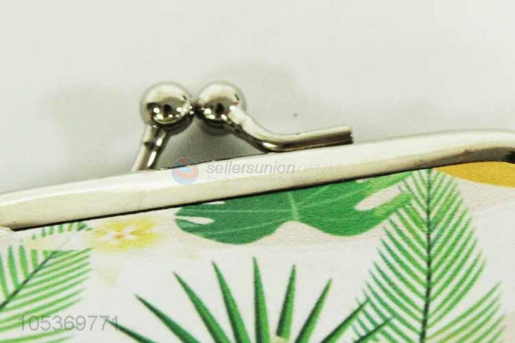 Creative Design Fruit Printed PU Leather Coin Purse Bag