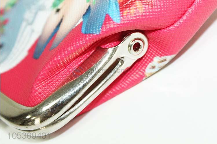 Bottom Prices Cartoon Printed Small Wallet Coin Purse for Girls