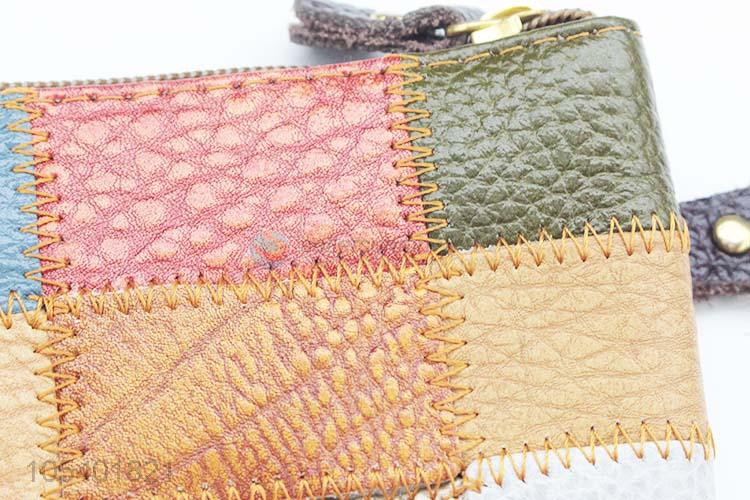 Wholesale Colorful Leather Coin Purse Cheap Coin Wallet