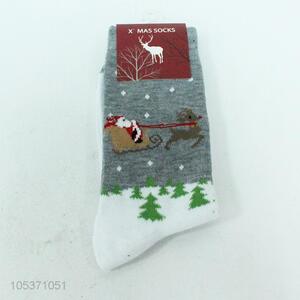 Competitive price christmas style warm socks