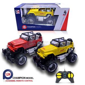 Top quality 1:24 remote control car w/o batteries