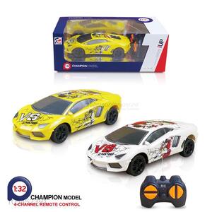 Wholesale promotional 1:32 4 ways remote control car w/o batteries