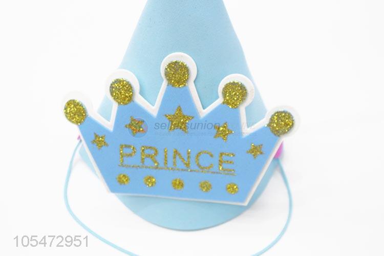 New design kids party hat birthday crowns