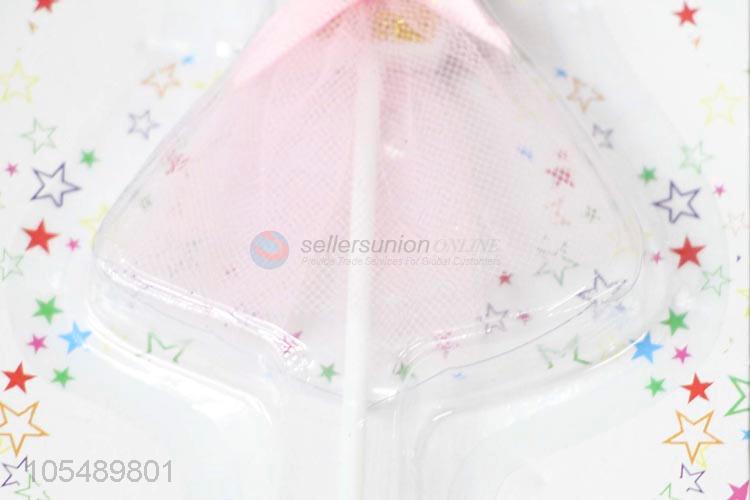 Top Sale Princess Dress Shape Happy Birthday Candle