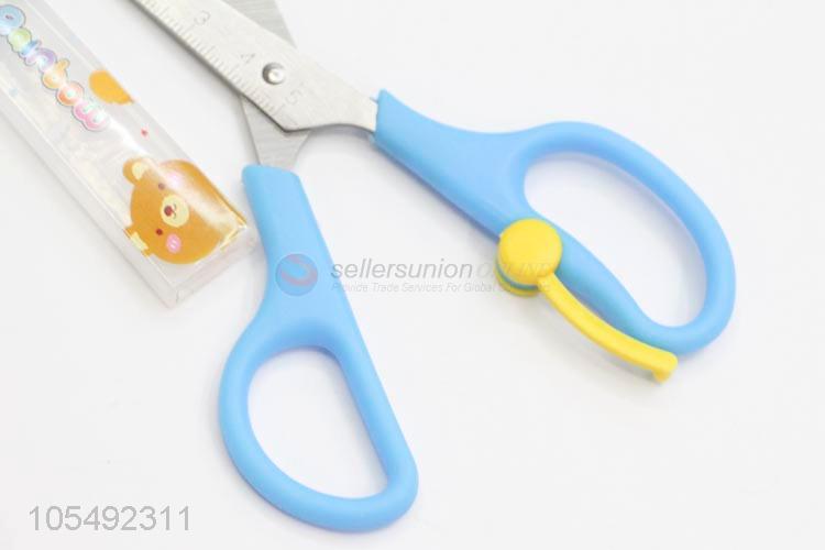 Very Popular Cute Children Cartoon Protective Head Safety Scissors