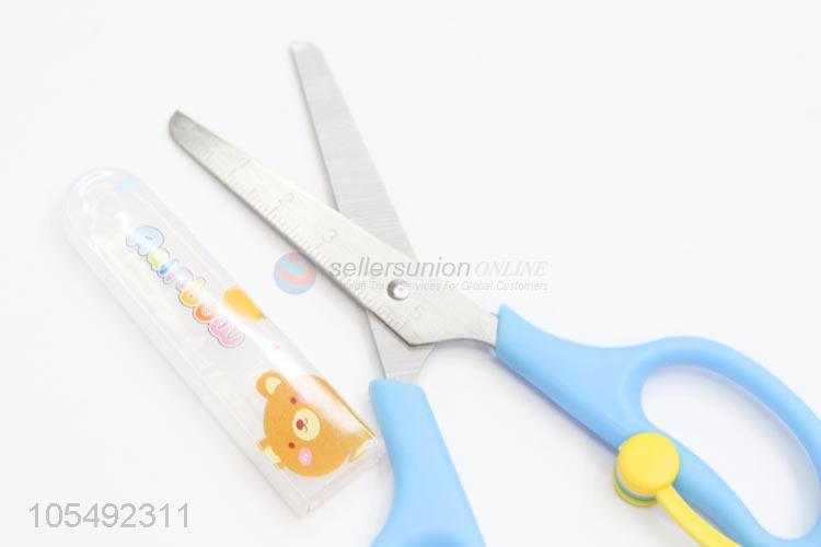 Very Popular Cute Children Cartoon Protective Head Safety Scissors